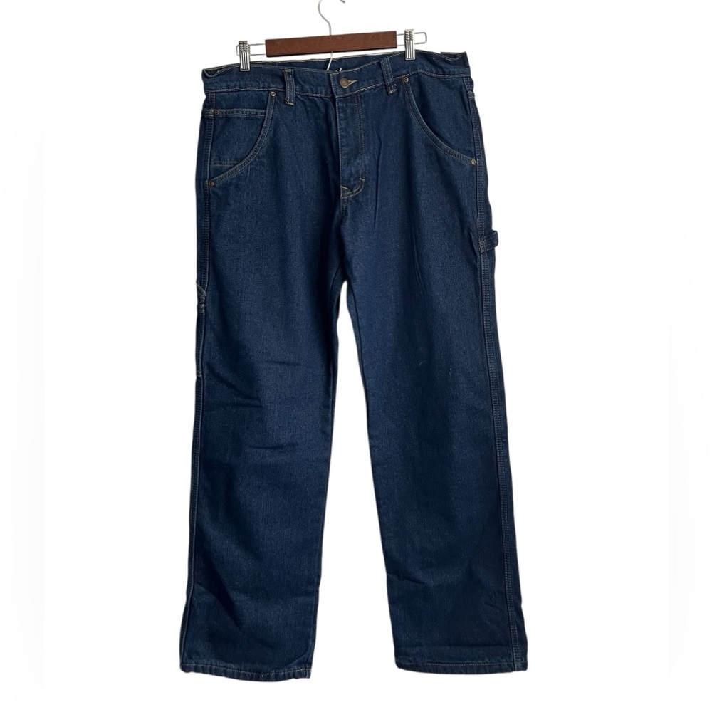 Smith’s Workwear Thermal Lined Men's Blue Jeans 38x34 NWT